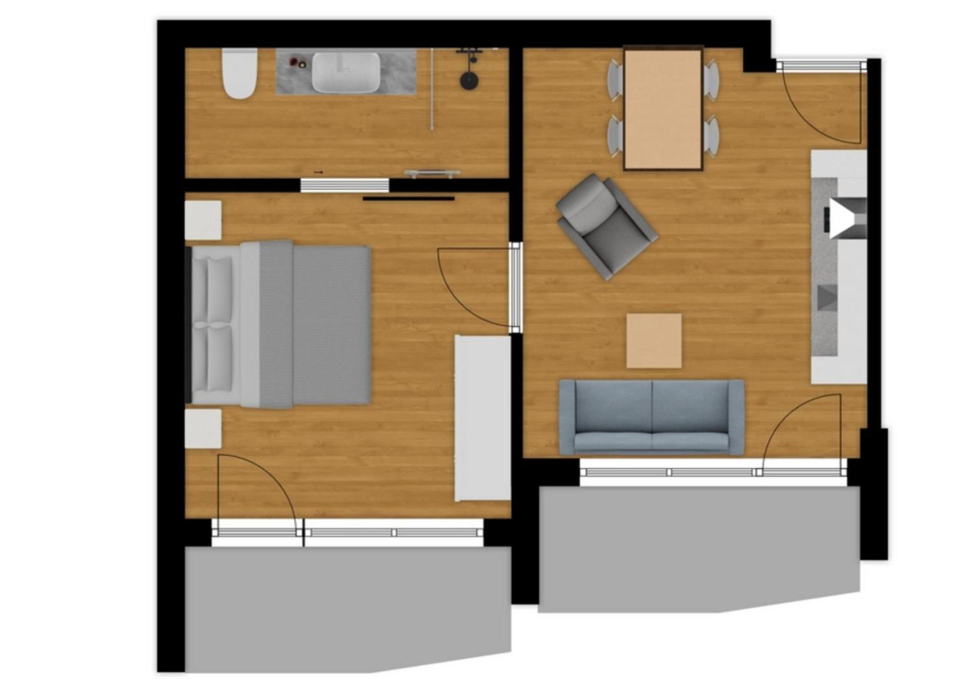 Herzblut Wohlfuehl Appartements Эц Номер фото