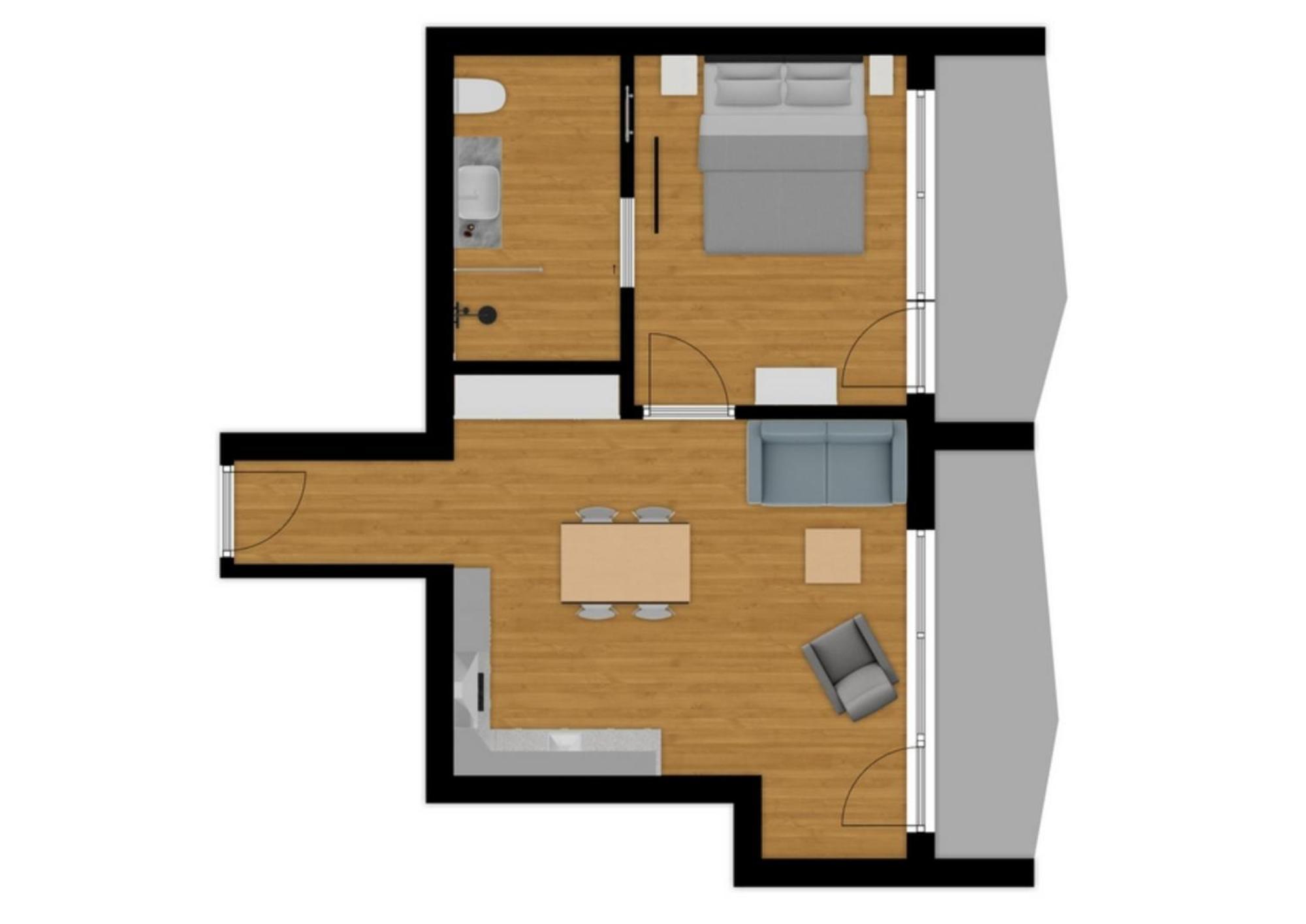 Herzblut Wohlfuehl Appartements Эц Экстерьер фото
